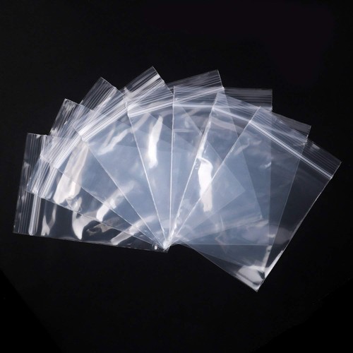 Grip seal bags - bags, clear