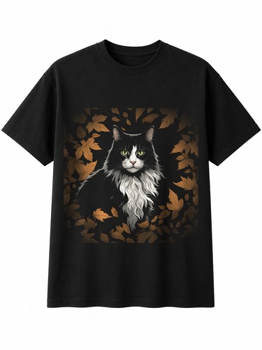 Greyscale norwegian forest - greyscale,