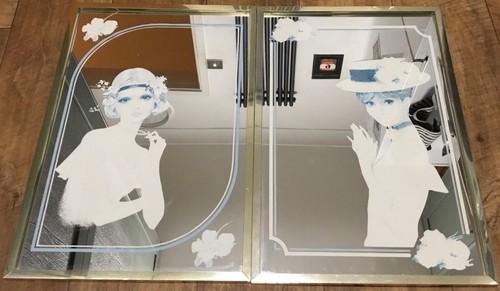 Vintage mirror picture - vintage,
