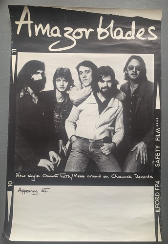 Amazorblades 1977 gig - amazorblades,