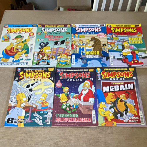 Titan bongo simpsons comics - simpsons,