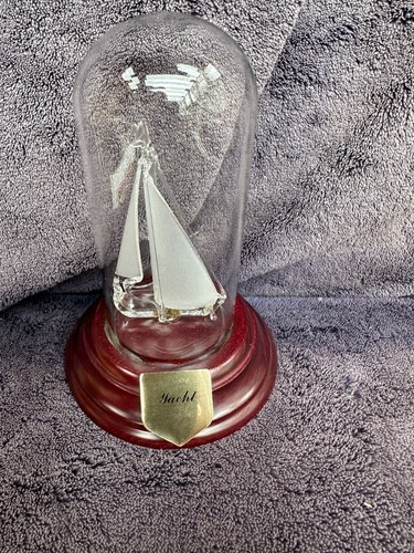 Vintage yacht 14cm - vintage, (perfect)