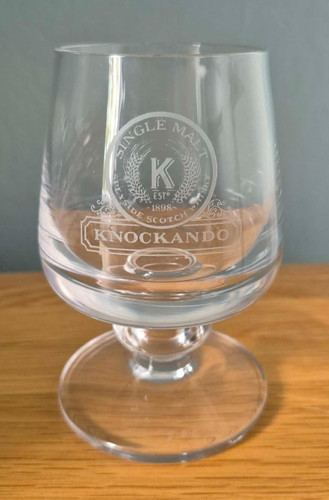 Rare knockando crystal stemmed - rare,