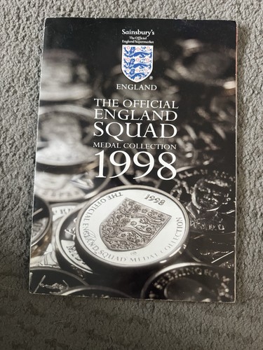 1998 official england - official, squad