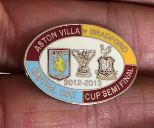 Rare aston villa bradford - aston, v