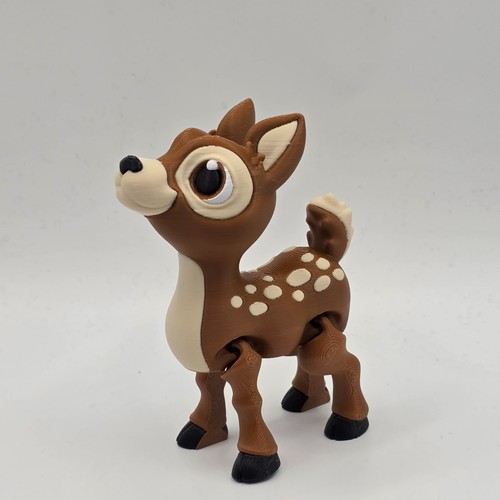Articulated baby deer fidget - articulated,
