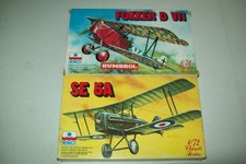 ESCI  FOKKER  D.VII & SE 5a    1:72  scale  kits