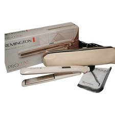 Remington Proluxe S9100 Straightener Ceramic Rose Gold NEW Marks Open Box