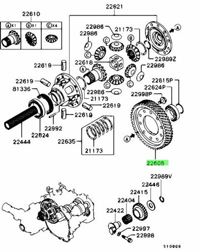 Gear diff drive - gear,,