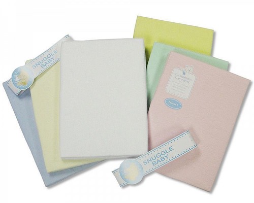 Flannelette cot sheet flat - flat,