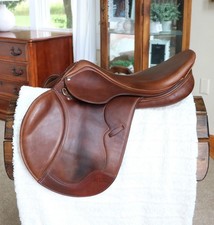 18" R Pessoa XCH Gen-X3? Rodrigo English Hunter/Jumper Saddle Adjustable Tree