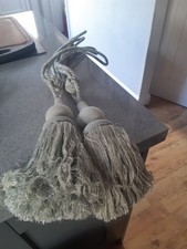 Large Duck Egg Blue Tiebacks