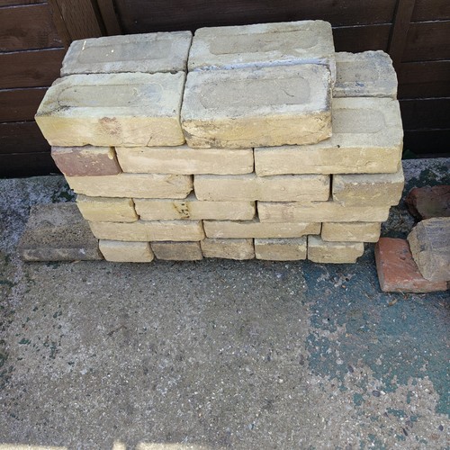 Yellow bricks and partly - yellow,