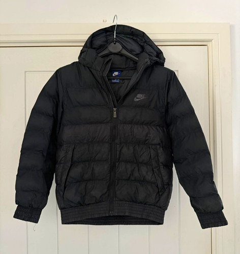 Nike boys black hooded - nike,