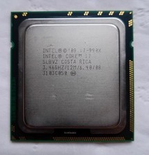 Intel core i7-990X LGA1366 CPU Processor Extreme Edition 3.46GHz Six Core SLBVZ