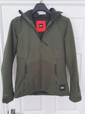 O'Neill Khaki Soft Shell Lightly Padded Ladies Jacket Size Small Brand New