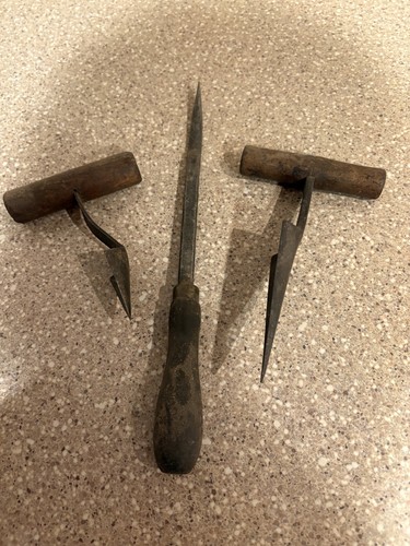 Vintage plumbing lead shaping - plumbing,