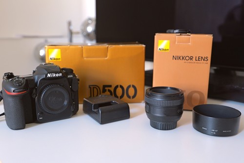 Nikon d500 dslr camera - camera, +