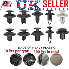 100pcs Car Trim Clips Rivet