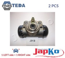 67213 DRUM WHEEL BRAKE CYLINDER PAIR REAR JAPKO 2PCS NEW OE REPLACEMENT