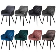 Modern Dining Chairs Velvet /