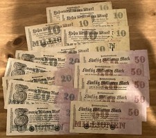 Lot germany banknotes - lot,