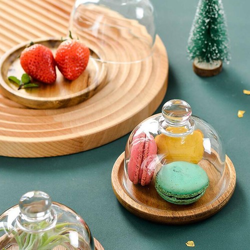 Glass cake stand - glass, with