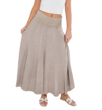 Italian washed linen - washed, one