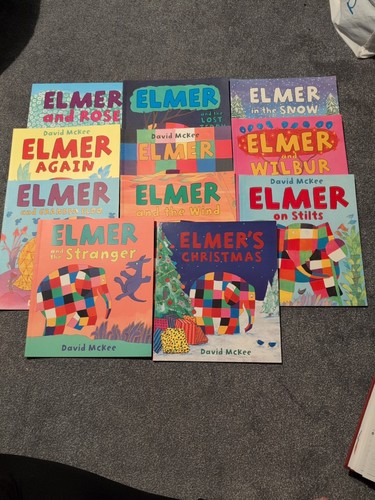 Elmer the elephant paperback - the,