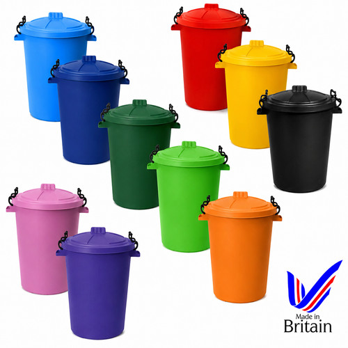 50l dustbins with - 2,