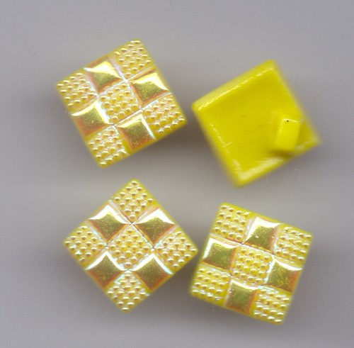 Vintage glass buttons - 4,