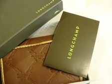 LONGCHAMP .LEATHER COIN / CARD