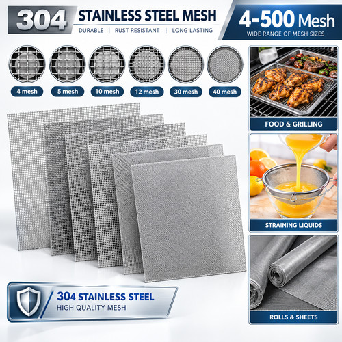 Stainless steel woven - woven, wire