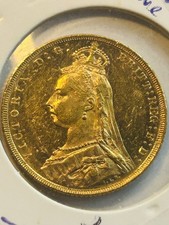 1891M J/H Sovereign Un-slabbed