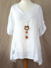 womens top size 16-18, linen 