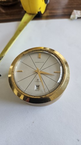 Vintage mini clock amarilis - vintage,