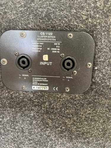 Jbl cs1122 passive speaker - jbl, pa