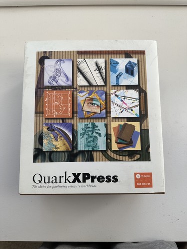 Vintage software quark xpress - software,
