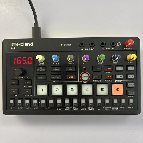Roland creative sampler - p-6,