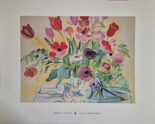 Raoul Dufy "Les Anemones" Print