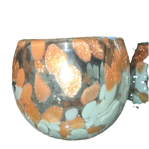 Hand blown art glass bowls - hand,