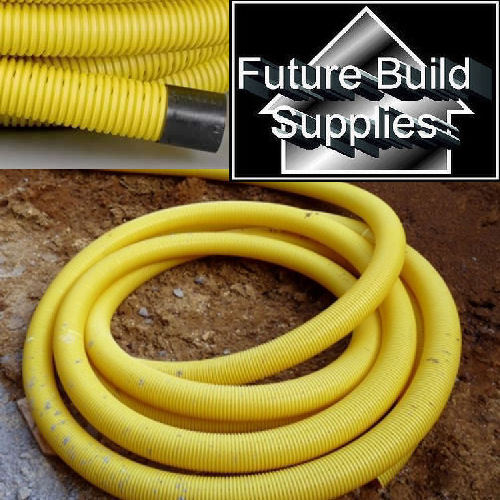 60mm 50m upvc yellow - x,