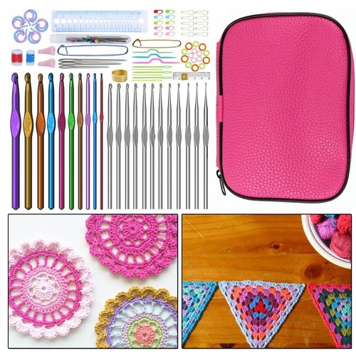 100pcs crochet hook set yarn - crochet,