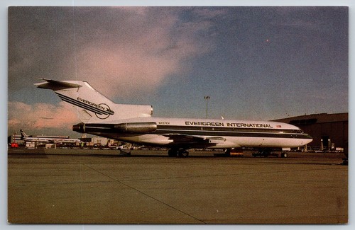 Vintage postcard plane - postcard,