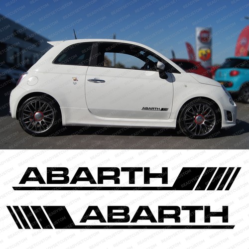 Pair abarth side decals - pair, /