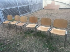 Vintage Stacking Chairs School