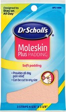 Dr. Scholl's Moleskin Plus 4