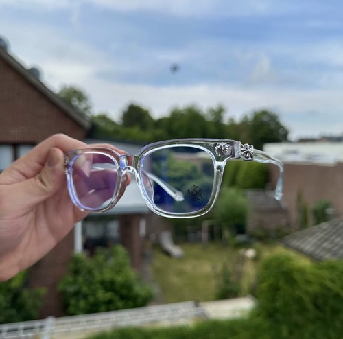 Chrome hearts glasses clear - chrome,