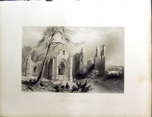 Old beattie engraving scotland - beattie,