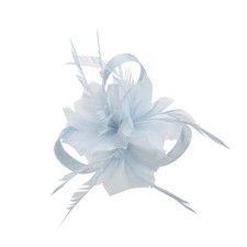 Flower Hair Clip Feathers